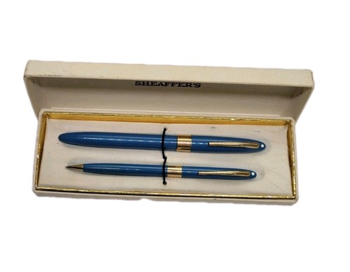 Vintage sheaffer blue fountain - sheaffer,