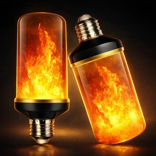 E27 led flicker flame lamp - flicker,