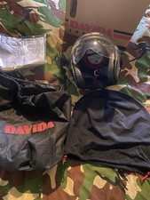 Davida England Motorcycle Helmet 92 Size XS Brand New with Box and Bag Unused