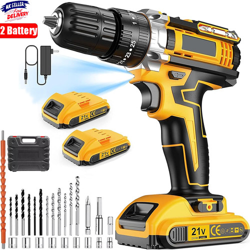 Battery 21v cordless drill - 21v,