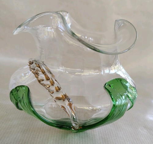 Vintage clear art glass - vintage,