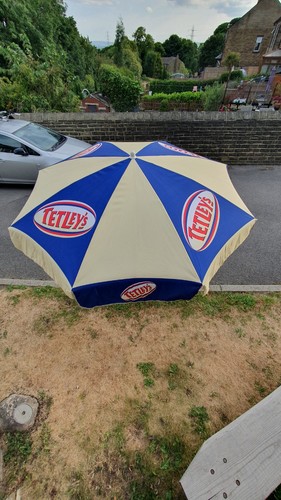 Vintage tetleys parasol - parasol, /