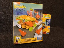 Mega Bloks Spongebob Squarepants Patty Wagon Racer Plus 2014 Exclusive Figure