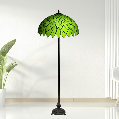 Tiffany style green floor - ,