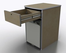 PLY Camper Van Furniture Kitchen Pod for CRX50 Fridge Drawer  Unit POD-027