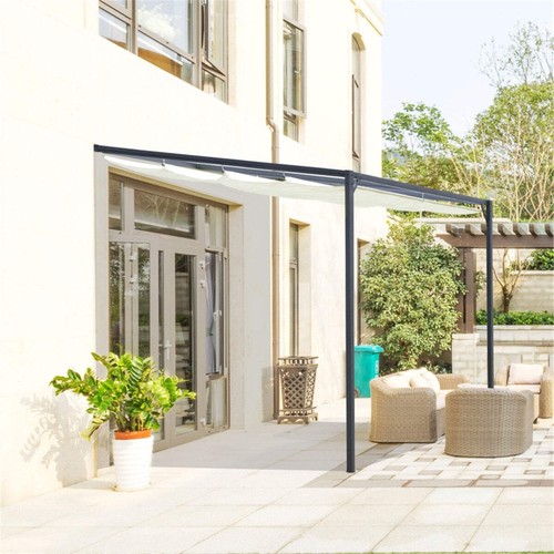 Outdoor pergola retractable - outdoor,