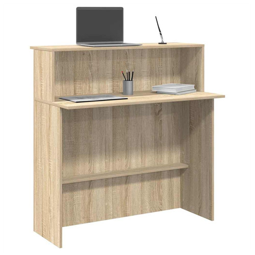Reception desk sonoma oak - reception,