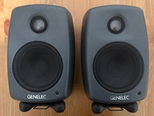 Genelec 8010A Studio Monitors Dark Grey (Pair)