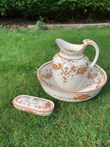Victorian wash jug bowl - wash,
