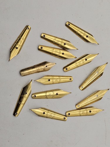 13x osmiroid pen - 13x, nibs