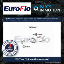 Exhaust Back / Rear Box fits NISSAN PRIMERA P12 2.0 02 to 03 QR20DE EuroFlo New