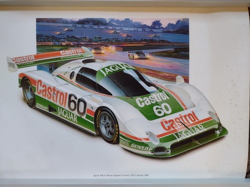 Poster 600x420mm castrol - 600x420mm,