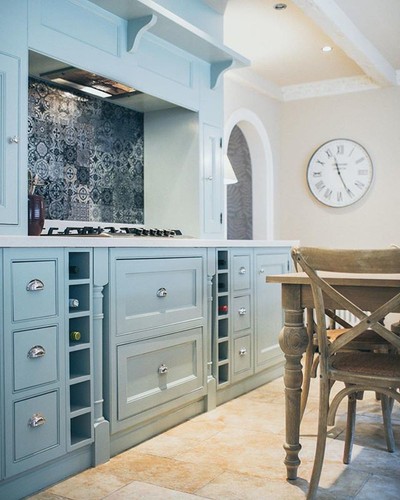 Moroccan tiles mirror - tiles,