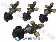 4 x 6MM COMPRESSION CATERING EQUIPMENT GAS GRIDDLE CONTROL VALVE OFF-HI-LO