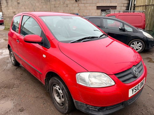 Fox petrol 3 door red - vw,