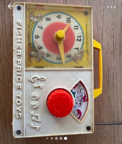 Vintage fisher price musical - vintage,
