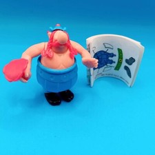 Kinder Surprise - Asterix Obelix Boar Figure with Inserts - Ferrero 1990