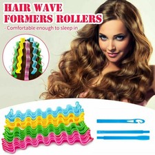 Wave Spiral Curls Household Magic Hair Curlers Heatless No Heat DIY Styling Tool