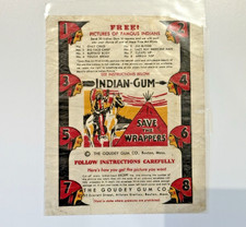 1930s GUM Inc. Indian Bubble