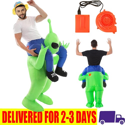 Alien inflatable costume fancy - alien,