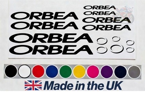 14pc orbea vinyl decals - orbea,