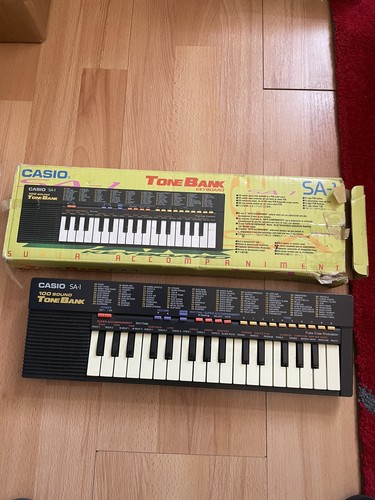 Casio sa1 tone bank keyboard - casio,