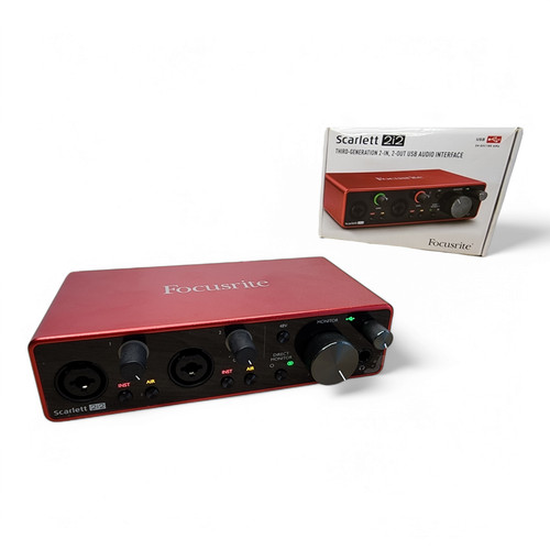 Focusrite scarlett 2i2 - 2i2, 3rd