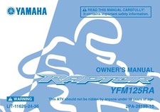 Yamaha Owners Manual Book