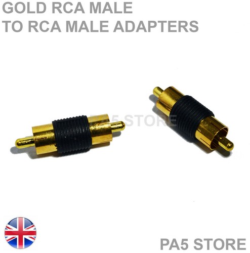 Gold male - 2x, rca