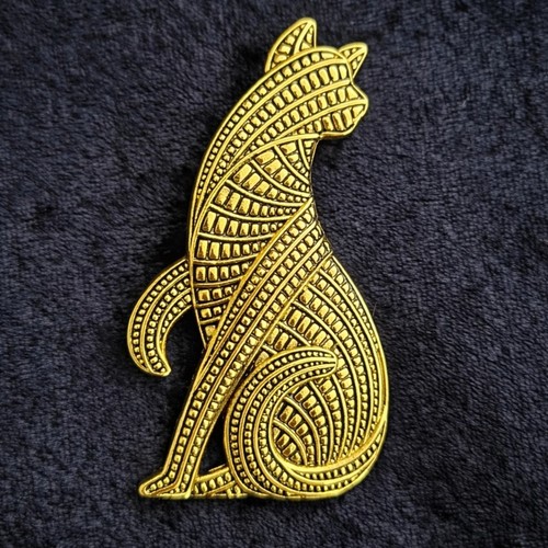 Large feline egyptian revival - feline,
