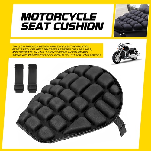 Motorcycle comfort gel seat - 3d,