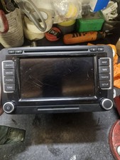 VW rns 510 Sat NAV 2008-2015 STEREO SYSTEM 1T0035680C With Code (top Sh