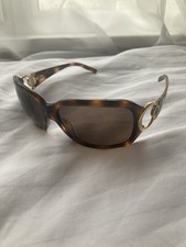 Bulgari/Bvlgari Sunglasses in a brown tortoise pattern.