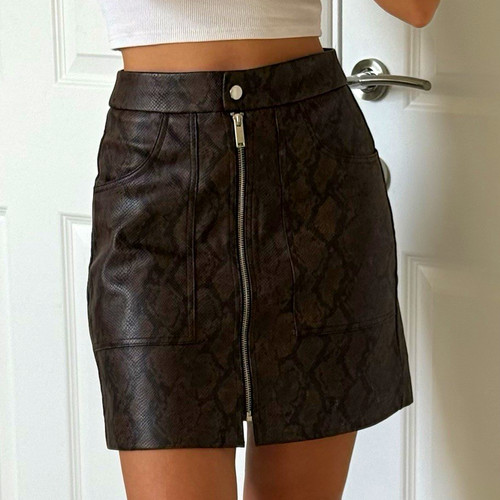 Stradivarius brown snake - brown,