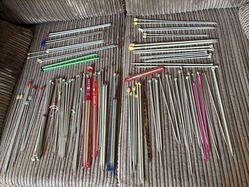 Vintage knitting needles job - knitting,