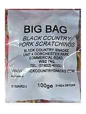 10 X 100g Big Bag  Good Old Fashioned Pork Scratchings