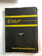 British Leyland Truck & Bus Division Lynx Bison & Buffalo MkIII Repair Op Manual