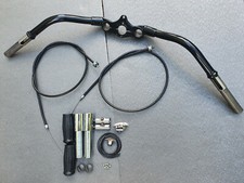 Harley Davidson WL WLA WLC UL Knuckle Complete Handlebar "Standard" 1936-1957