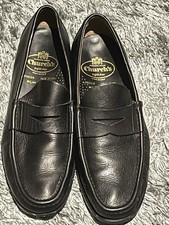Church's Black Loafer UK 7.5 Men's Leather Shoes