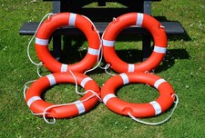 NEW plastic foam filled Life ring lifebuoy buoy SOLAS compliant 58 cm