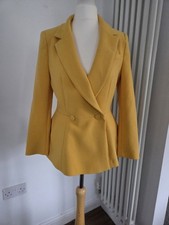 Zara Mustard Yellow Peplum