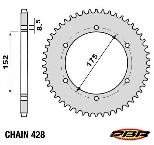 Crown tooth step - 51,
