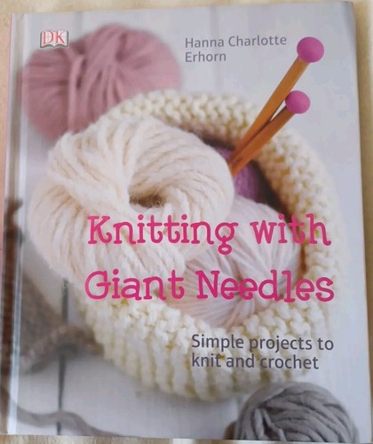Knitting with giant - knitting, needles