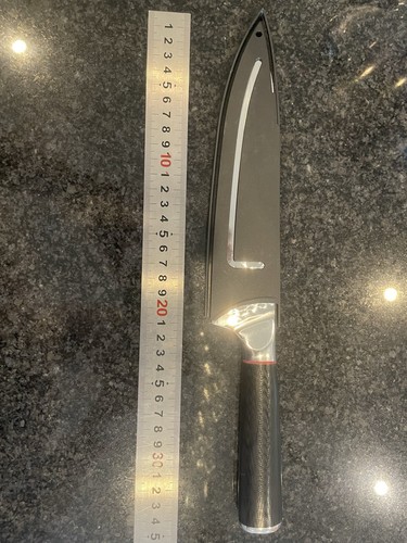 Damascus raindrops chef knife - raindrops,