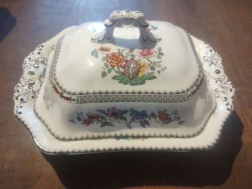 Spode bone china - bone, rose