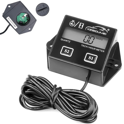 Digital inductive tach - digital, hour