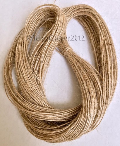 50m thin natural brown jute - thin,