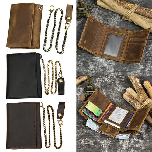 Men leather tri - leather, vintage