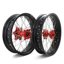 17"x3.5/4.25 Supermoto Wheels