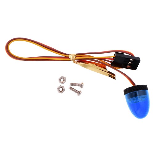 Blue led flashing light - flashing, police